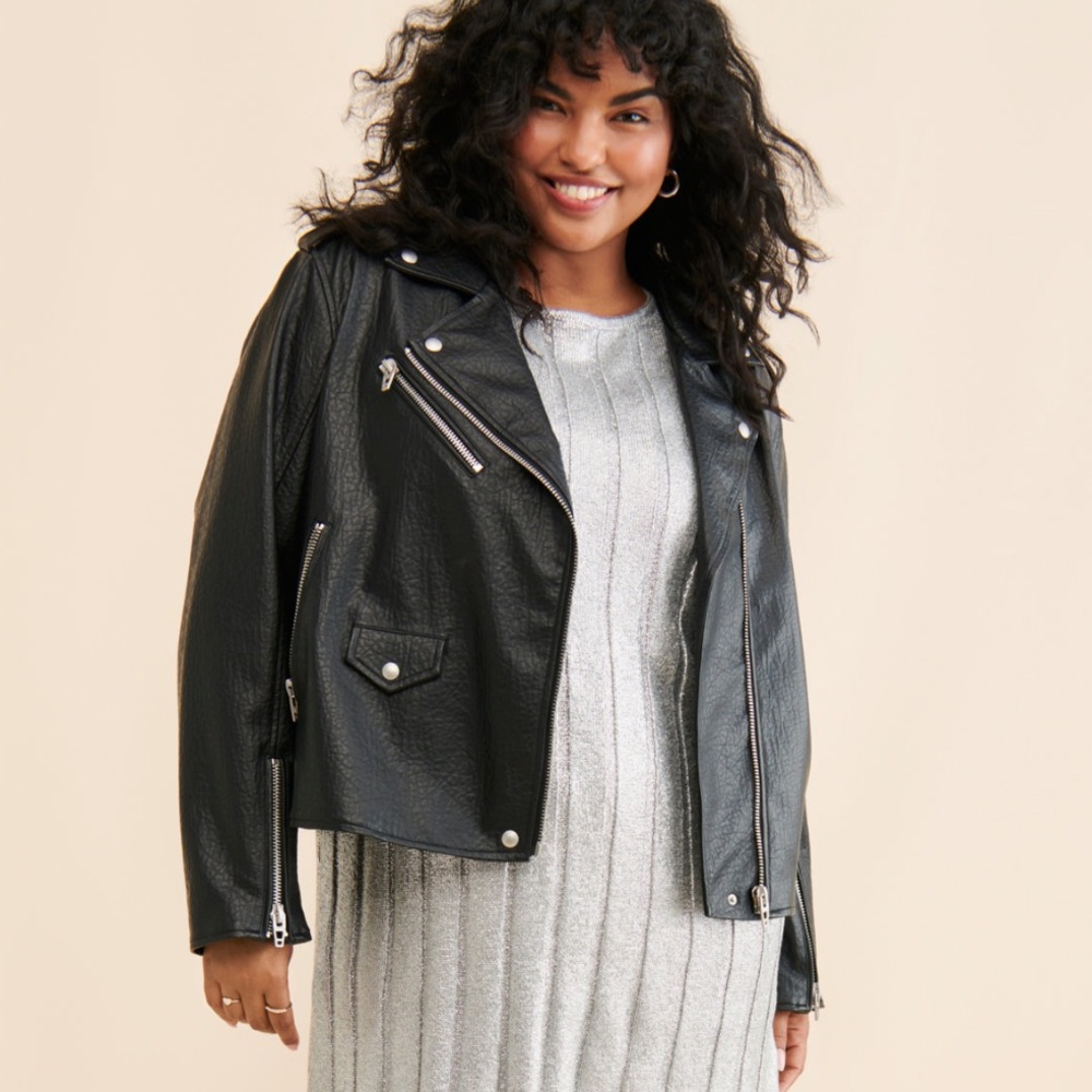 [BLANKNYC] Vegan Leather Jacket